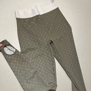 Marine serre grayish reflective leggings